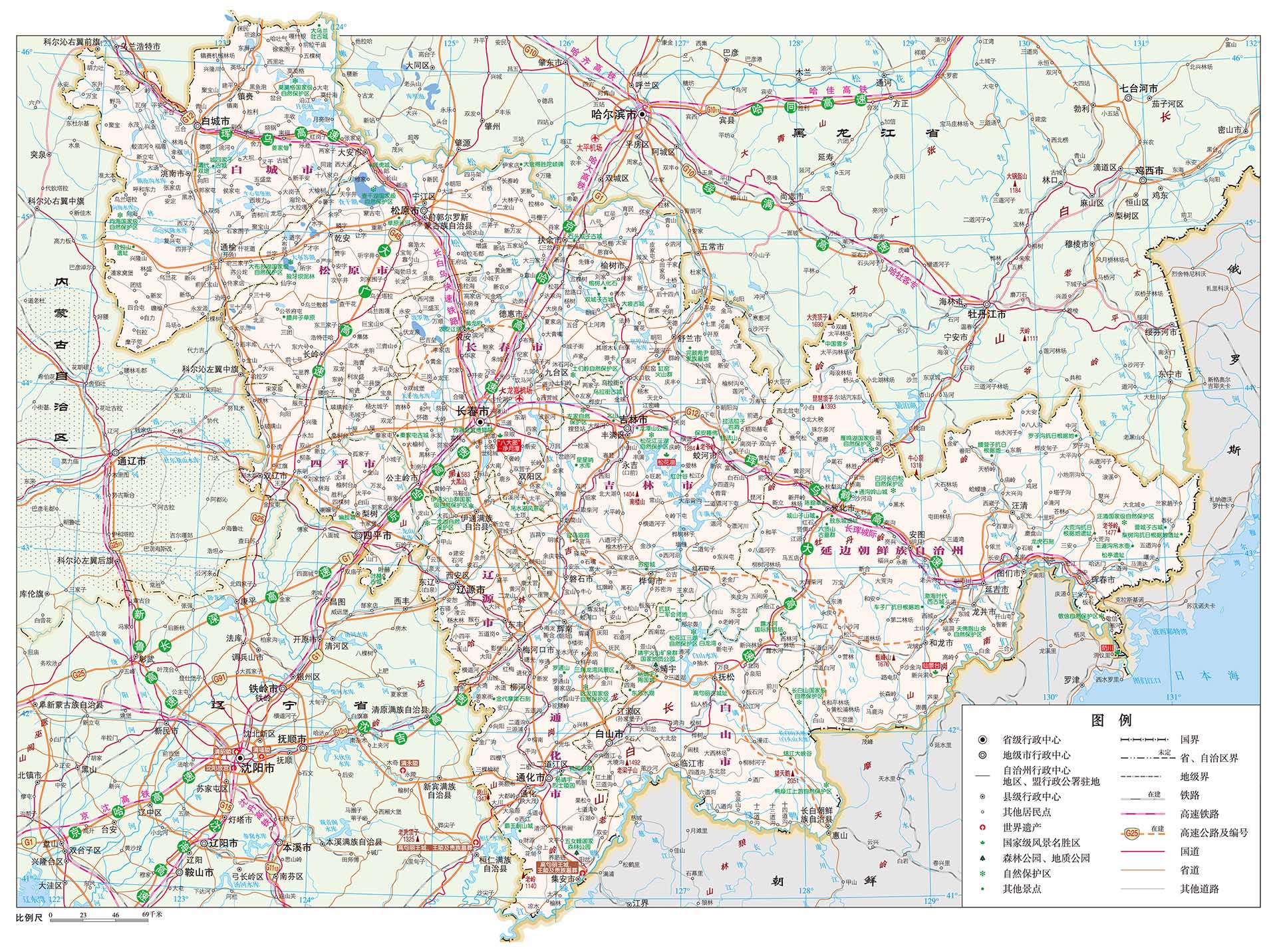 吉林省高速公路图最新更新，科技引领出行革新